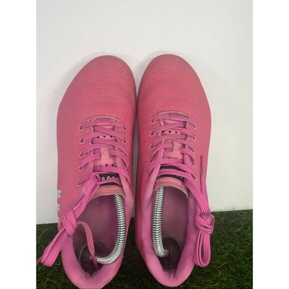 NoBull Low Top Trainer Shoes Pink Athletic Sneaker Womens Size 9.5 - Picture 5 of 8